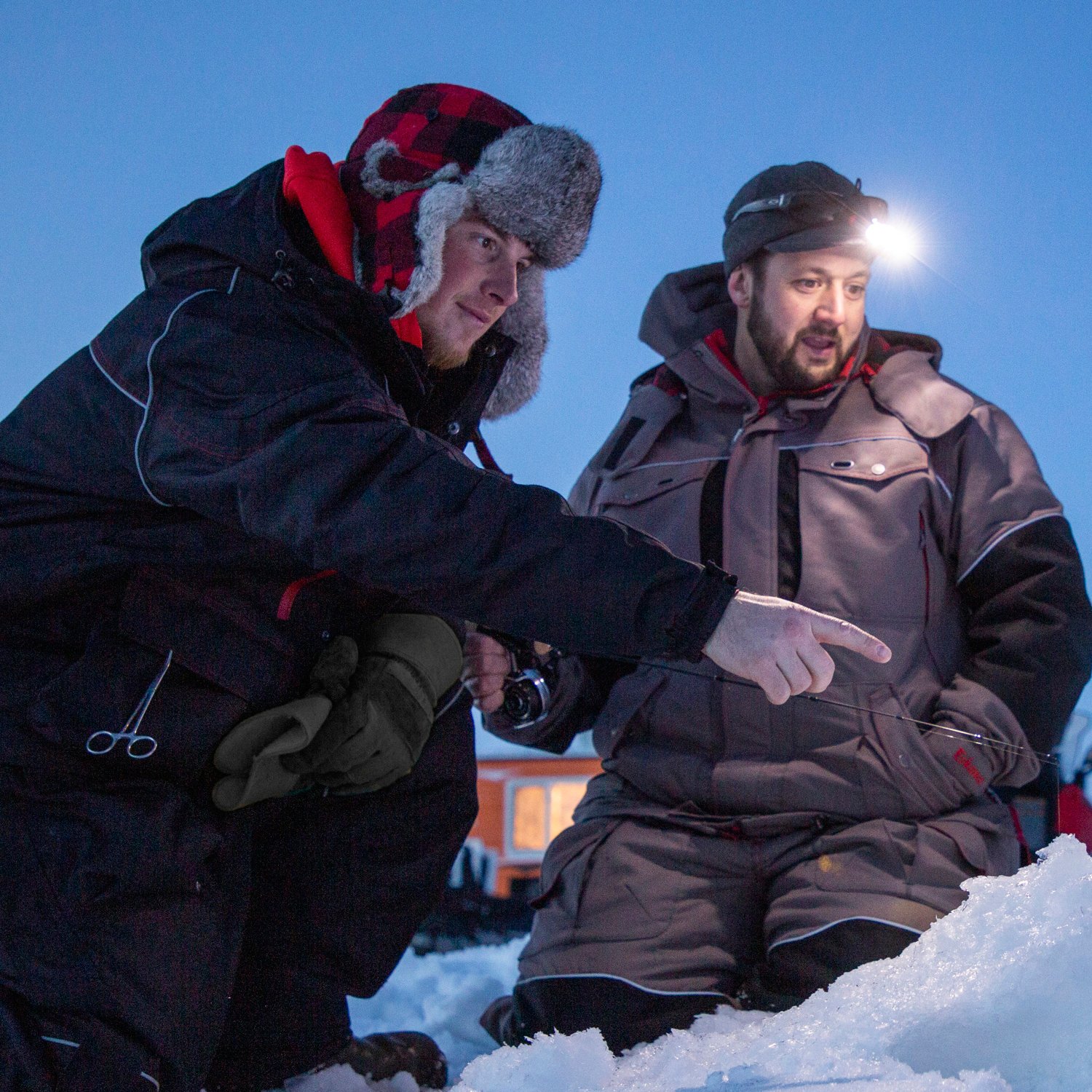 Eskimo Plaid Alaskan Fur Hat - view number 5