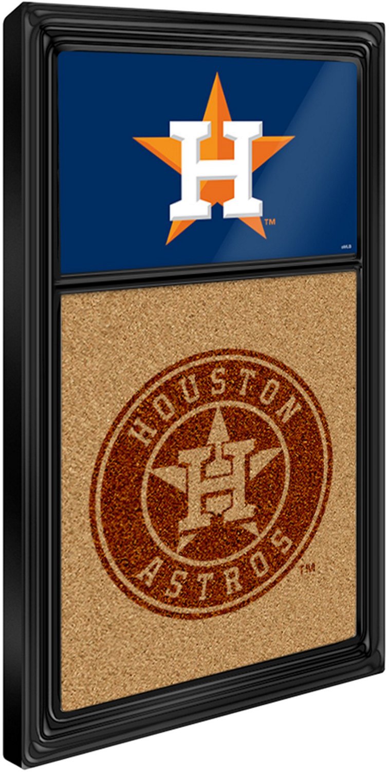The Fan-Brand Houston Astros Dual Logo Cork Note Board - view number 2
