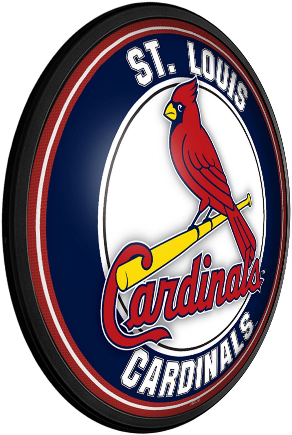 The Fan-Brand St. Louis Cardinals Round Slimline Lighted Wall Sign - view number 2