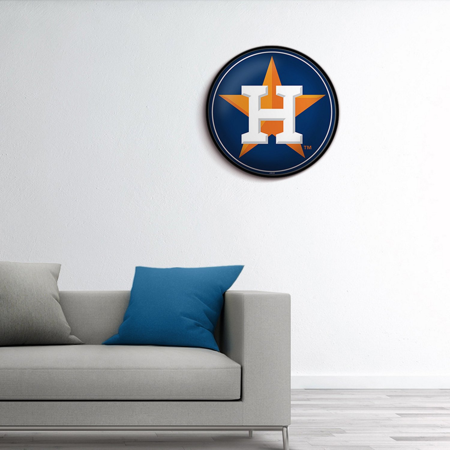The Fan-Brand Houston Astros Logo Modern Disc Wall Sign - view number 5