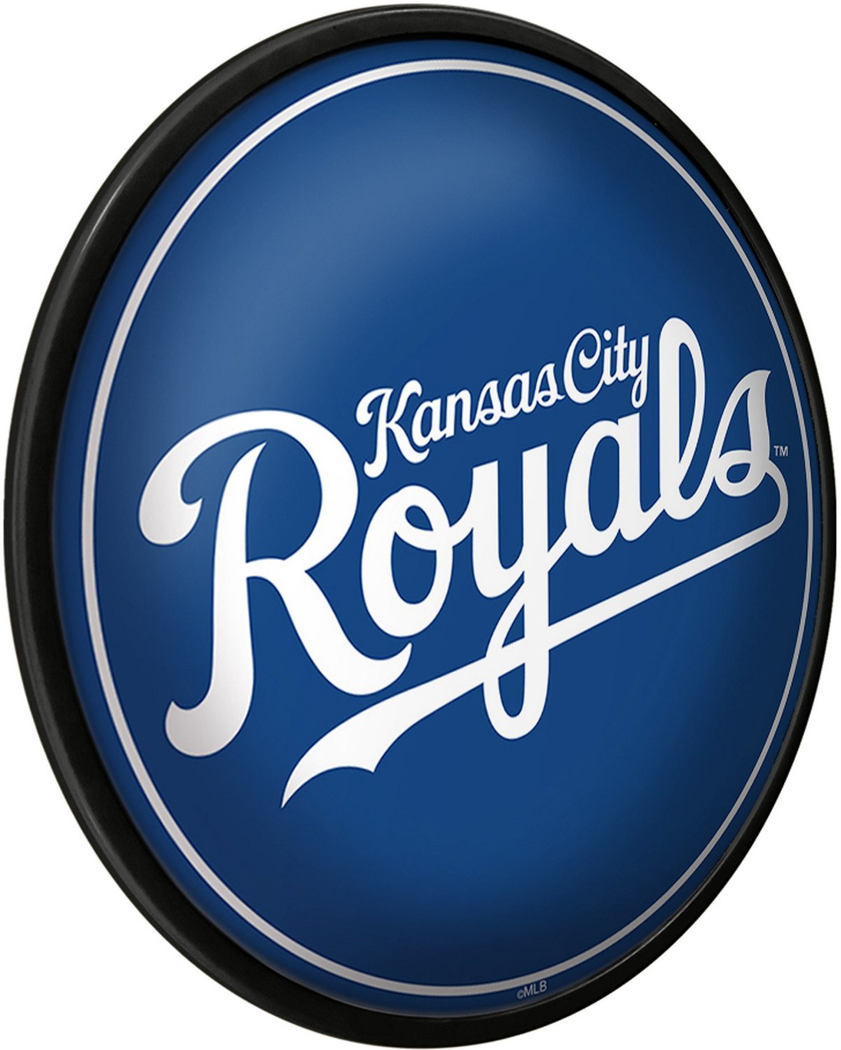 The Fan-Brand Kansas City Royals Wordmark Modern Disc Wall Sign - view number 2