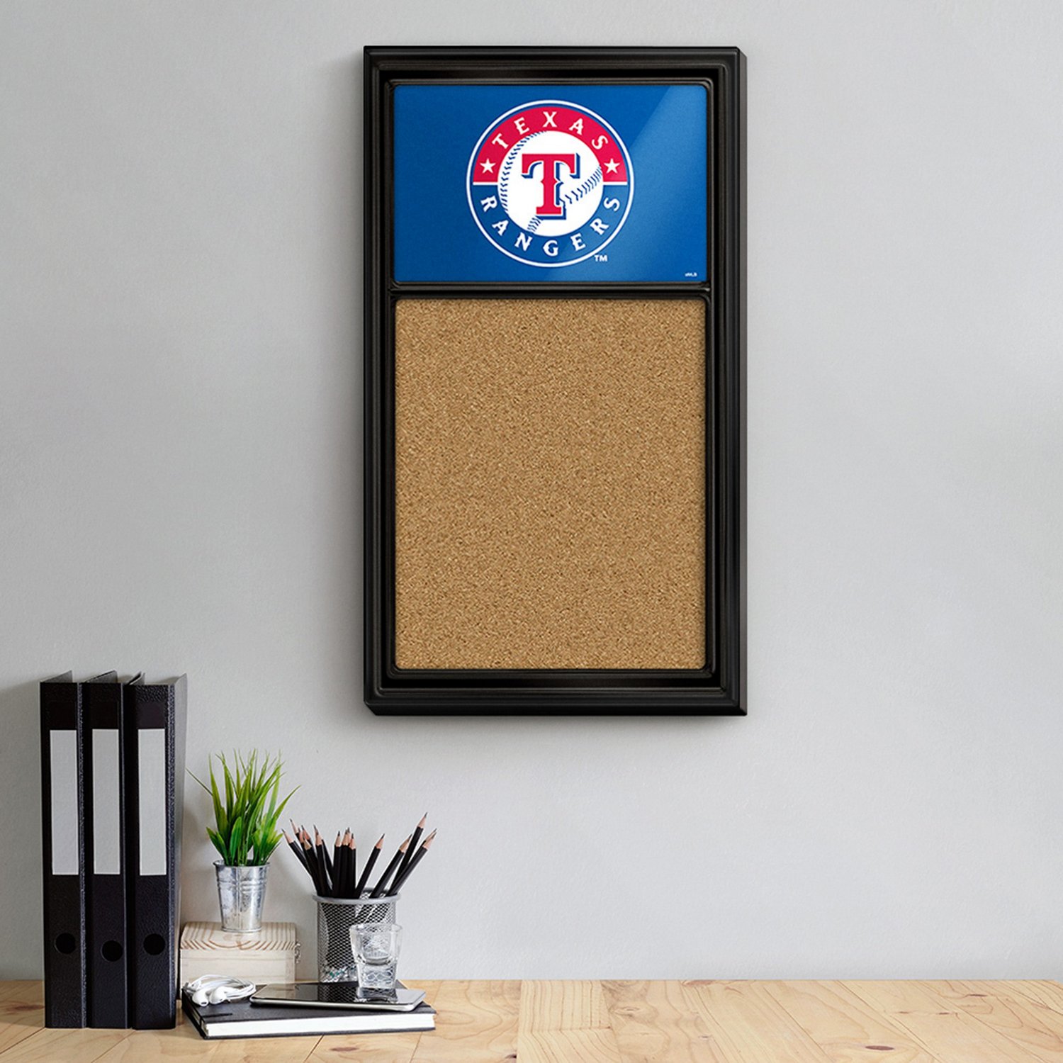 The Fan-Brand Texas Rangers Cork Note Board                                                                                      - view number 5