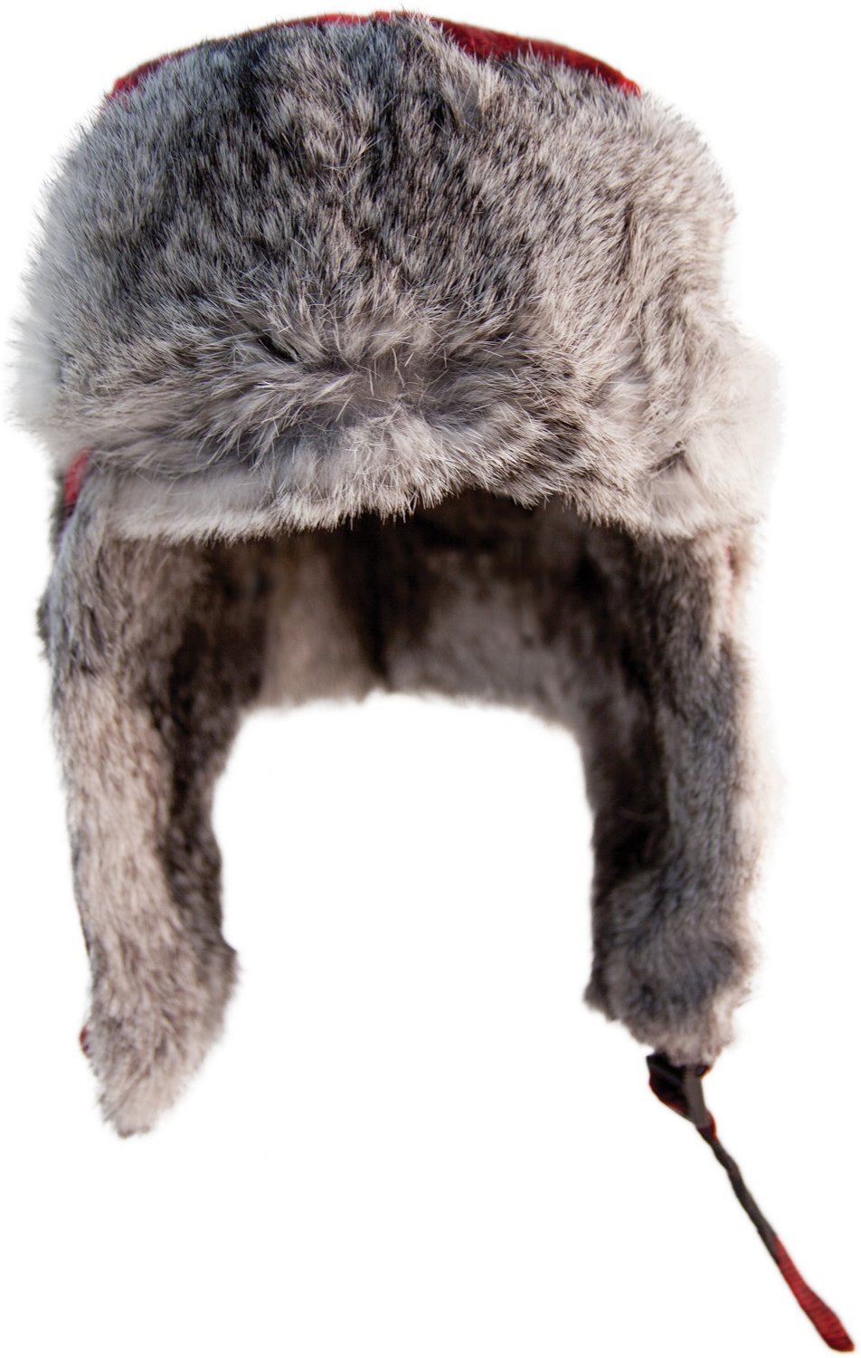 Eskimo Plaid Alaskan Fur Hat - view number 2