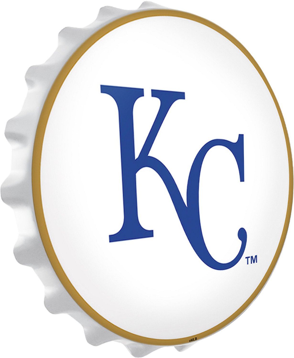 The Fan-Brand Kansas City Royals Bottle Cap Wall Light - view number 2