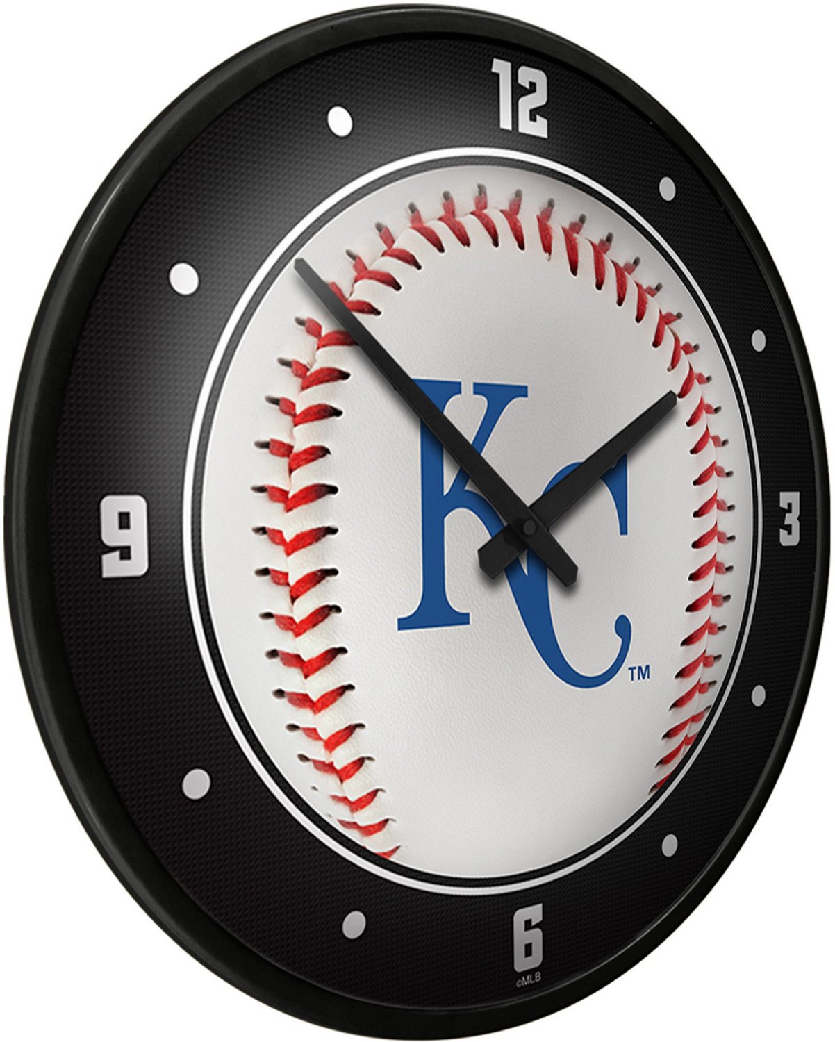 The Fan-Brand Kansas City Royals Baseball Modern Disc Wall Clock                                                                 - view number 2
