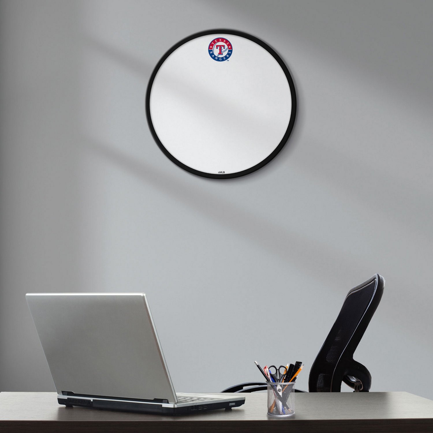 The Fan-Brand Texas Rangers Modern Disc Dry Erase Wall Sign - view number 5