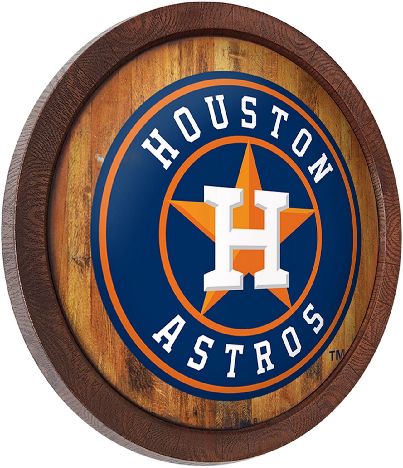 The Fan-Brand Houston Astros Faux Barrel Top Sign                                                                                - view number 2