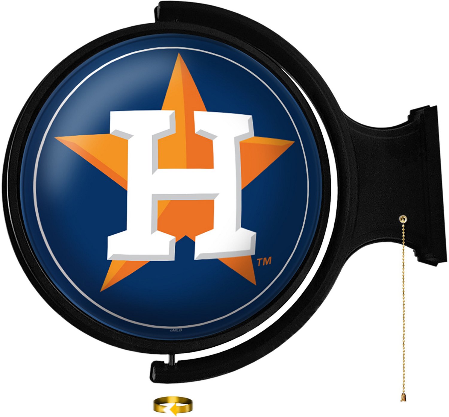 The Fan-Brand Houston Astros Logo Original Rotating Lighted Wall Sign ...