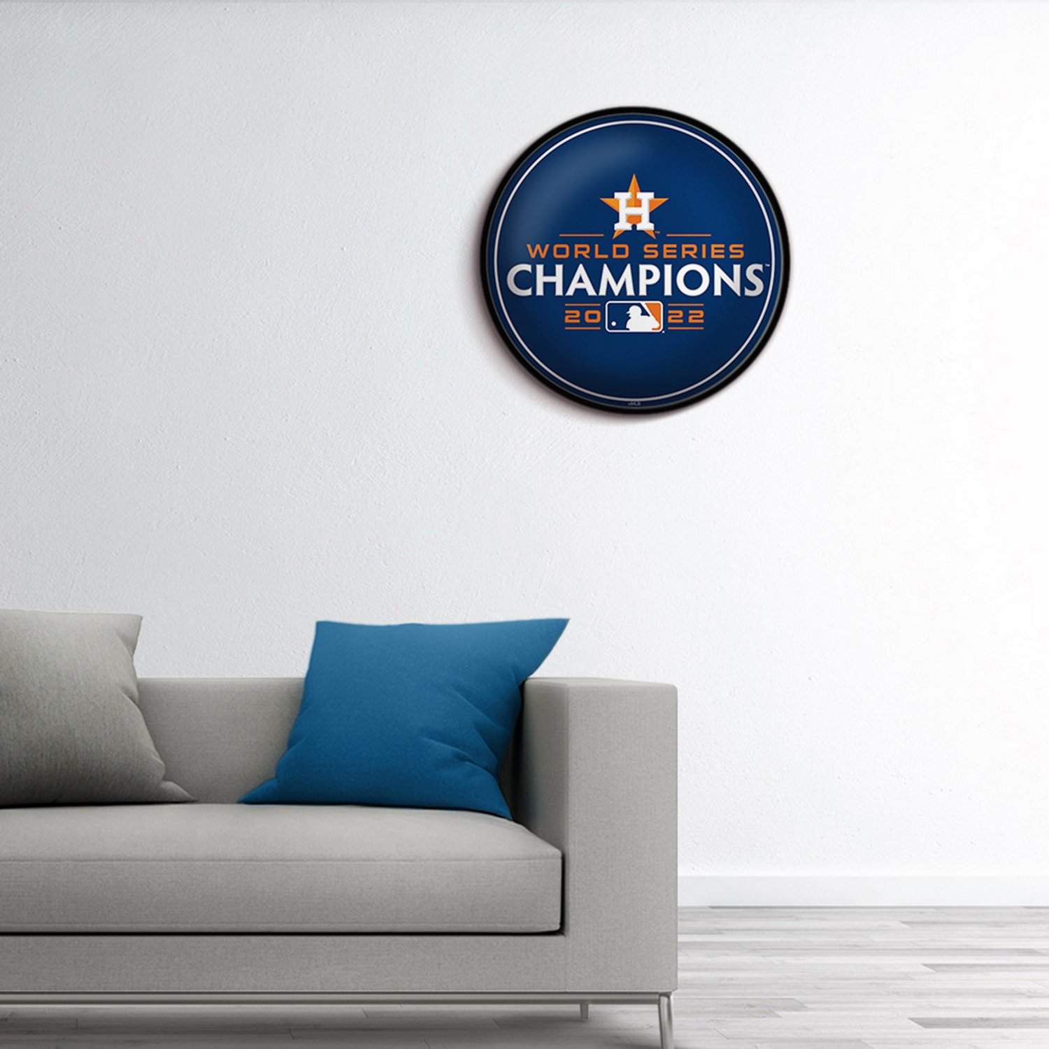 The Fan-Brand Houston Astros World Series Champs Modern Disc Wall Sign - view number 5