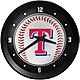 The Fan-Brand Texas Rangers Baseball Ribbed Frame Wall Clock                                                                     - view number 1 selected