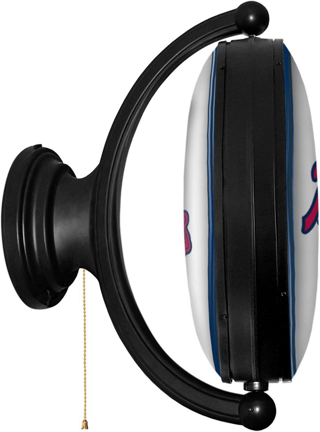 The Fan-Brand Atlanta Braves Original Oval Rotating Lighted Wall Sign - view number 3