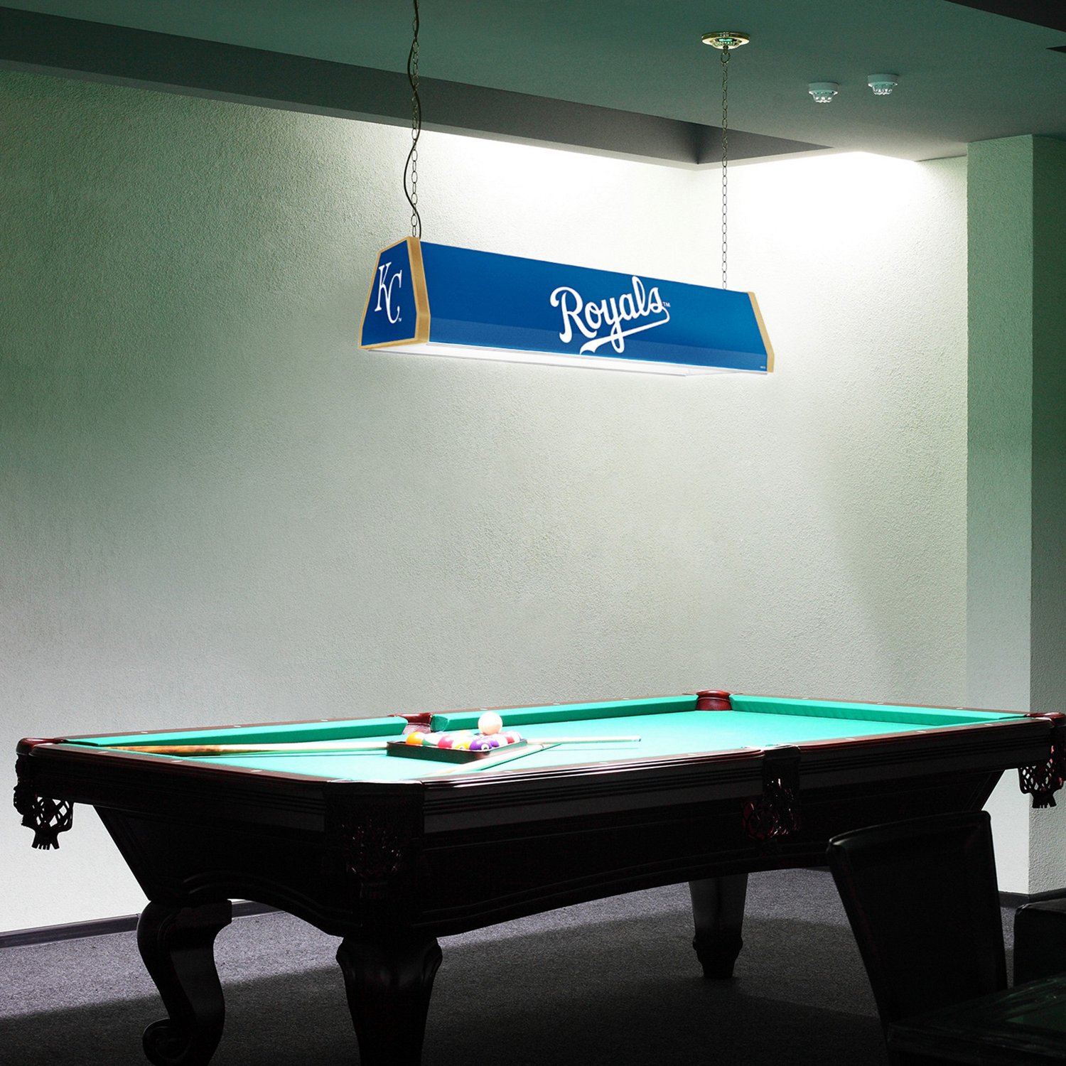 The Fan-Brand Kansas City Royals Standard Pool Table Light - view number 5
