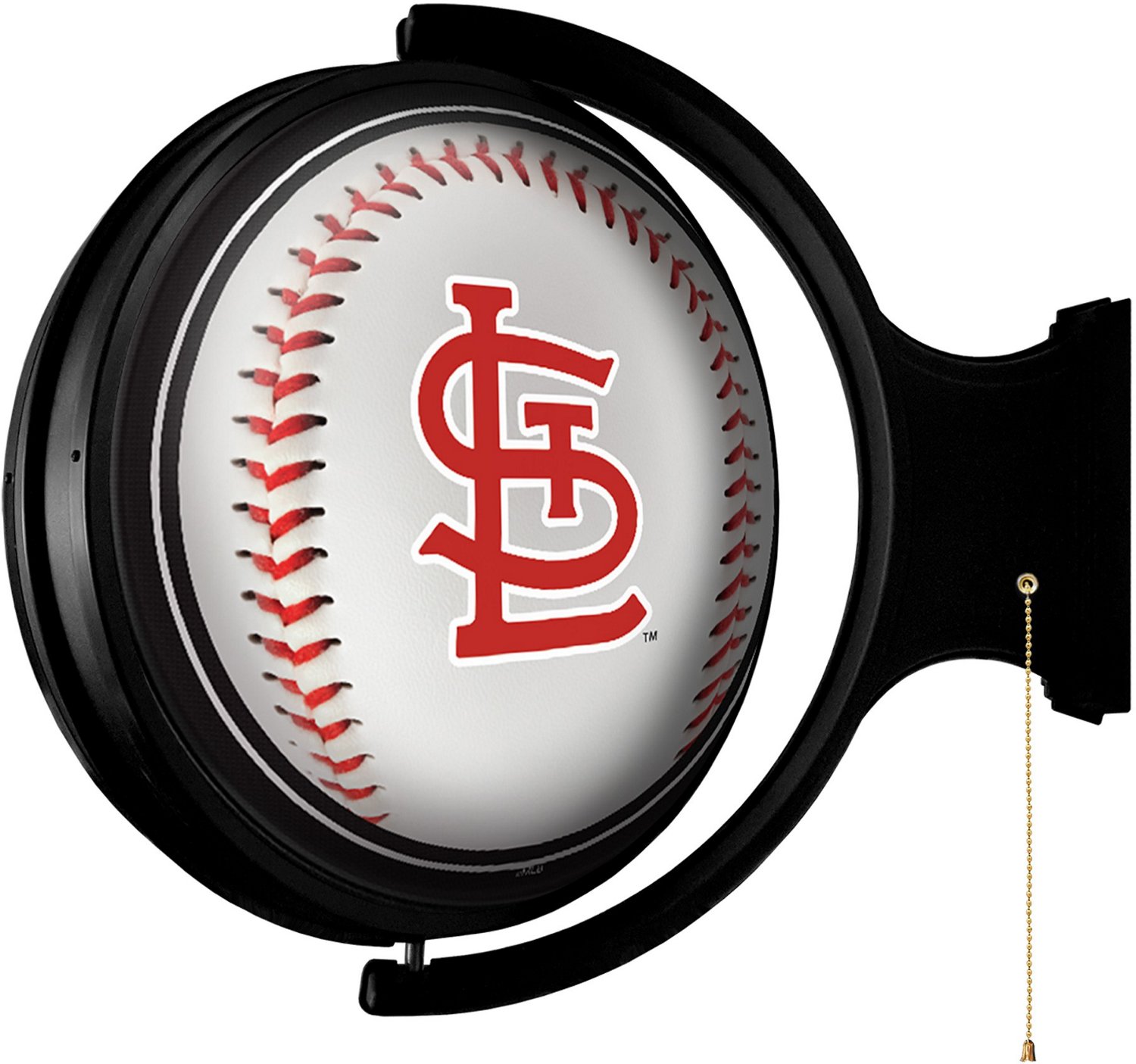 The Fan-Brand St. Louis Cardinals Baseball Original Rotating Lighted Wall Sign - view number 2