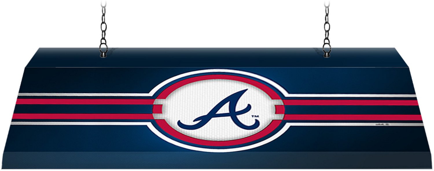 The Fan-Brand Atlanta Braves Edge Glow Pool Table Light - view number 2