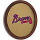 The Fan-Brand Atlanta Braves Faux Barrel Framed Cork Board                                                                       - view number 2