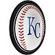 The Fan-Brand Kansas City Royals Baseball Round Slimline Lighted Wall Sign                                                       - view number 2