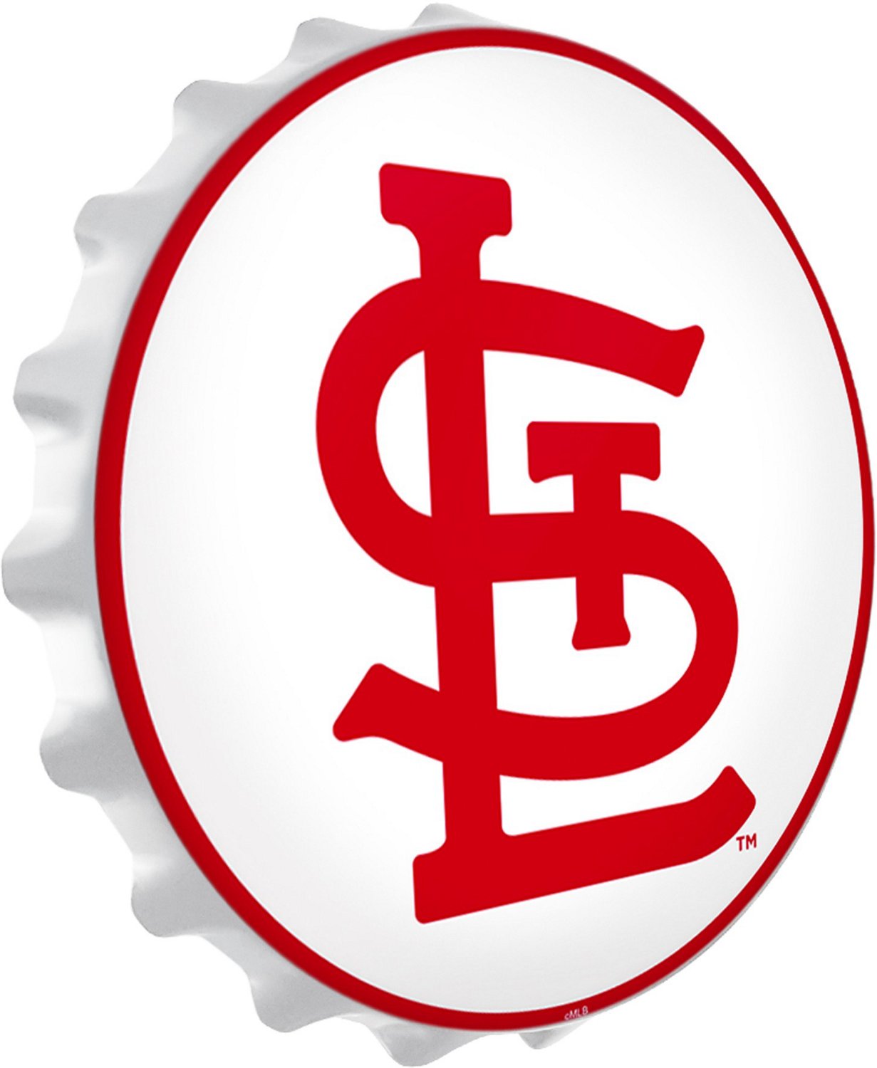 The Fan-Brand St. Louis Cardinals Logo Bottle Cap Wall Light - view number 2