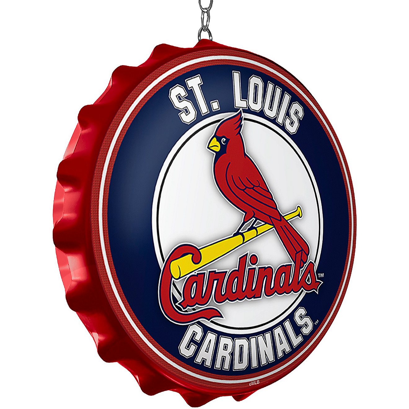The Fan-Brand St. Louis Cardinals Double-Sided Bottle Cap Dangler                                                                - view number 2