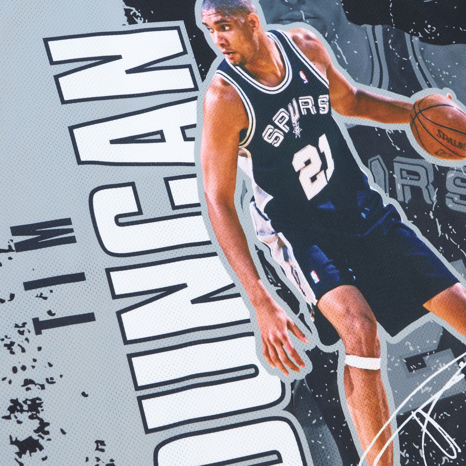 Mitchell & Ness Men's San Antonio Spurs Tim Duncan #21 Burst Tank Top