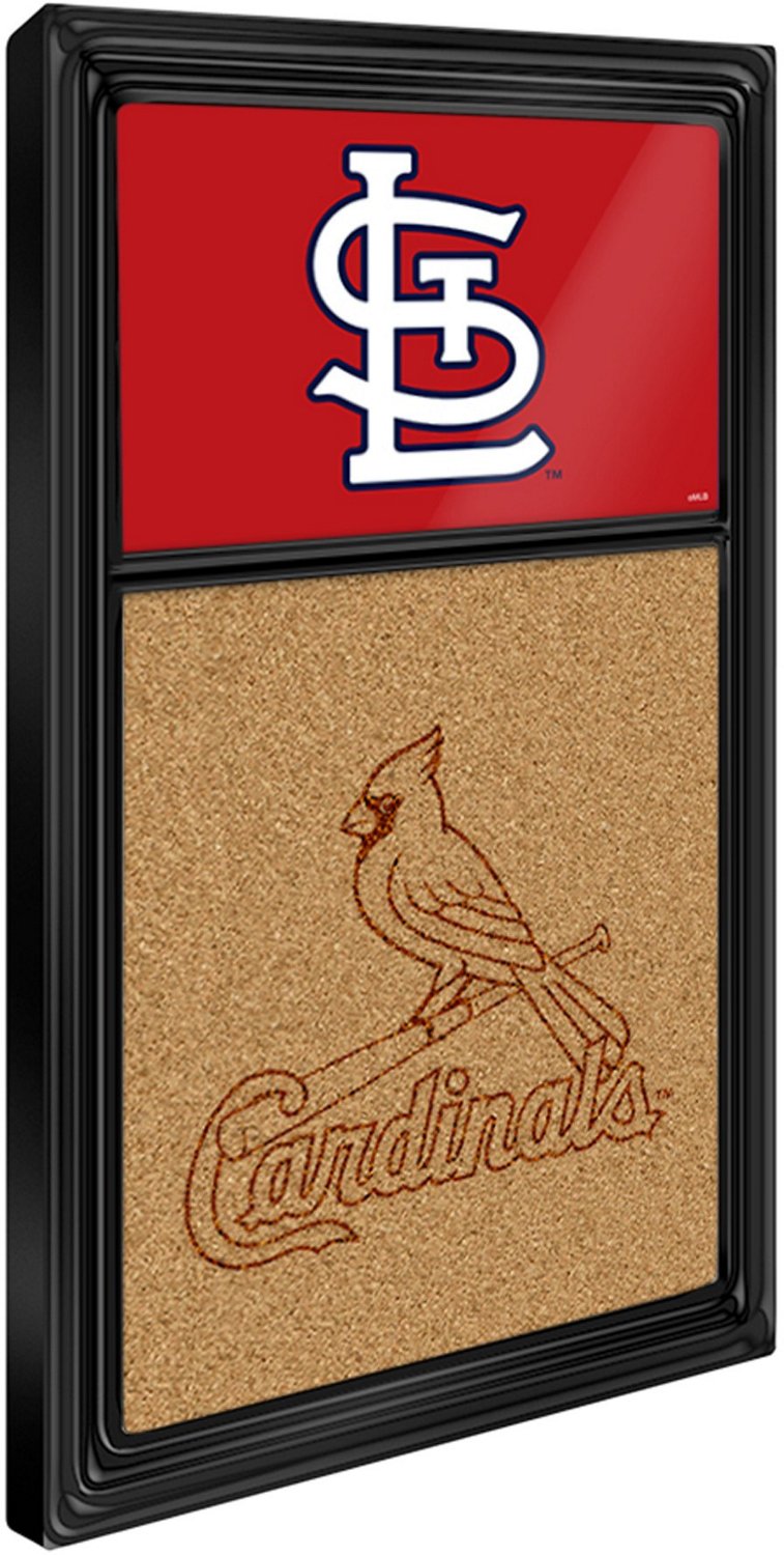 The Fan-Brand St. Louis Cardinals Dual Logo Cork Note Board - view number 2