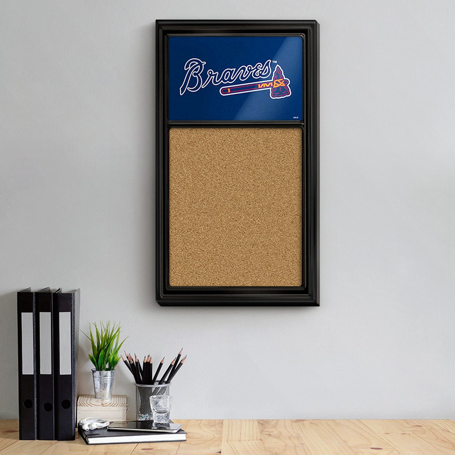 The Fan-Brand Atlanta Braves Cork Note Board - view number 5