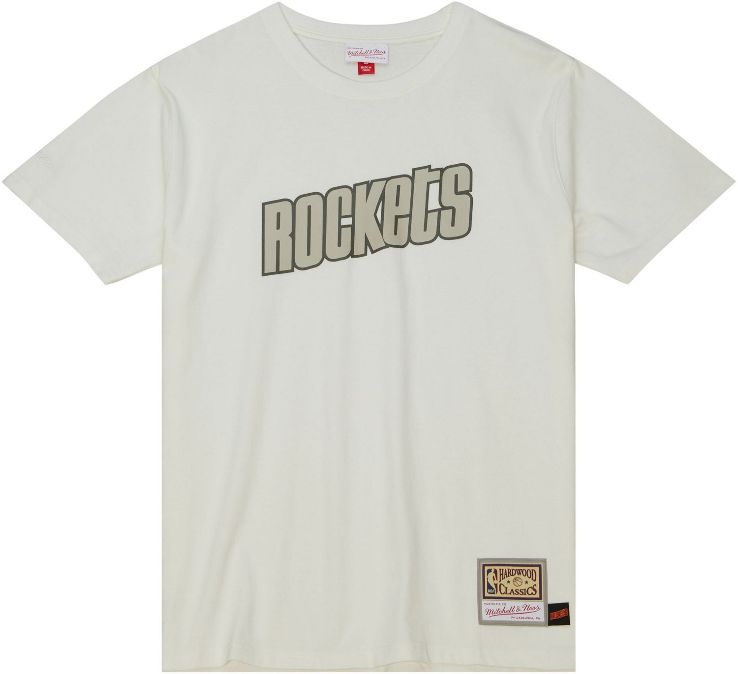 Mitchell & Ness Men's Houston Rockets Logo T-shirt