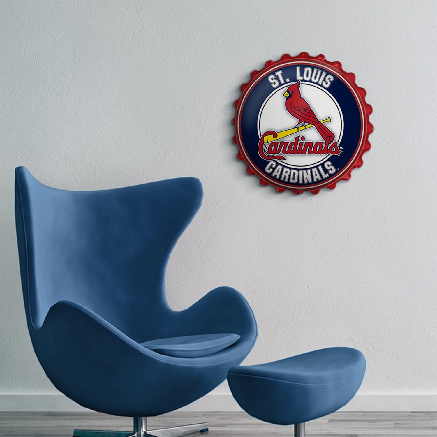 The Fan-Brand St. Louis Cardinals Bottle Cap Wall Sign - view number 5