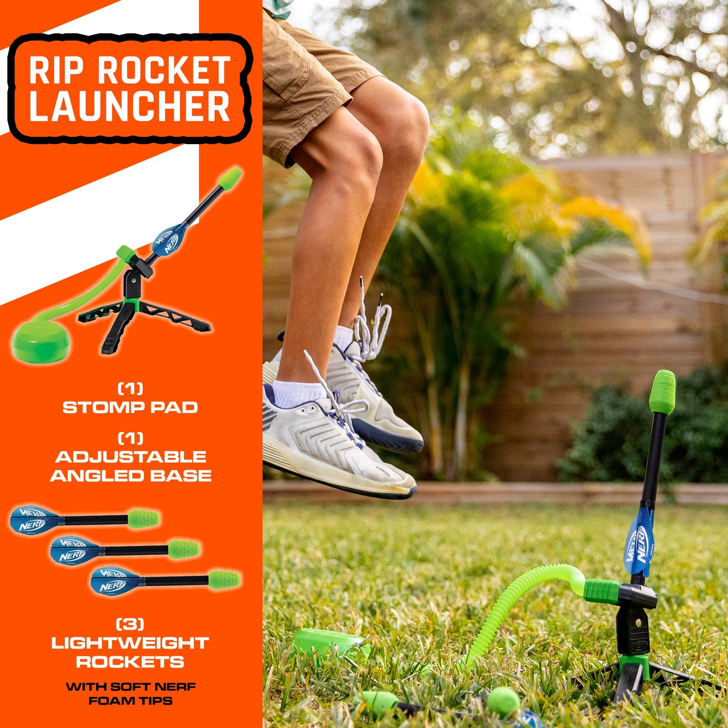 Nerf rip rocket launcher academy