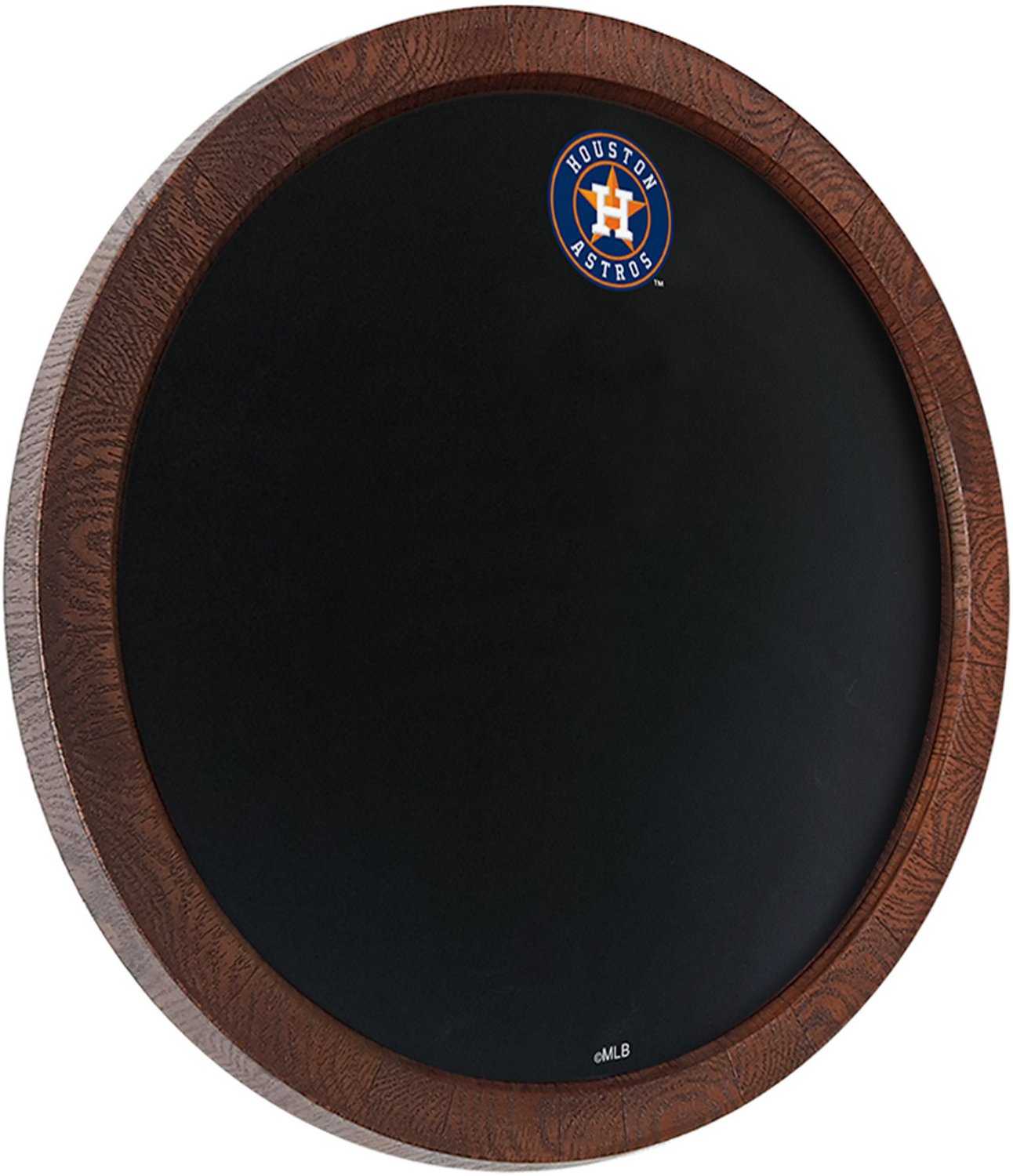 The Fan-Brand Houston Astros Logo Chalkboard Faux Barrel Top Sign - view number 2