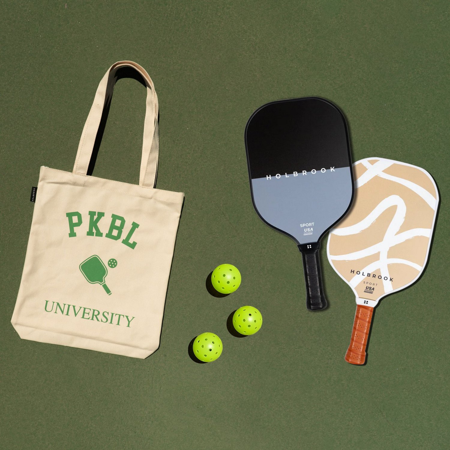 Holbrook Pickleball Sport 2 Paddle Set Free Shipping at Academy