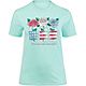 Americana Women's Flag Jars T-shirt                                                                                              - view number 1 selected