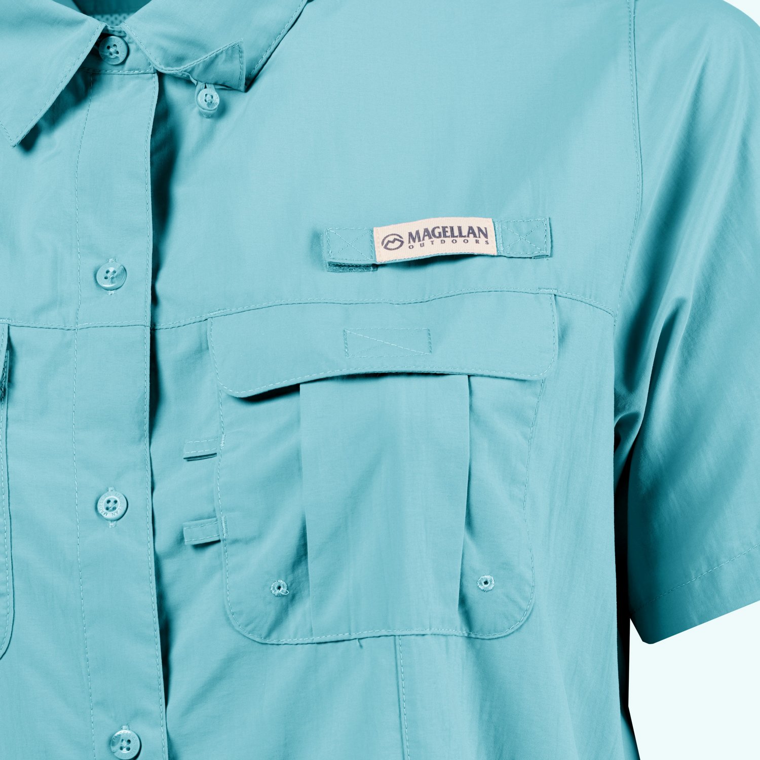 Magellan Outdoors Women's Laguna Madre Plus Size Fishing Shirt                                                                   - view number 3