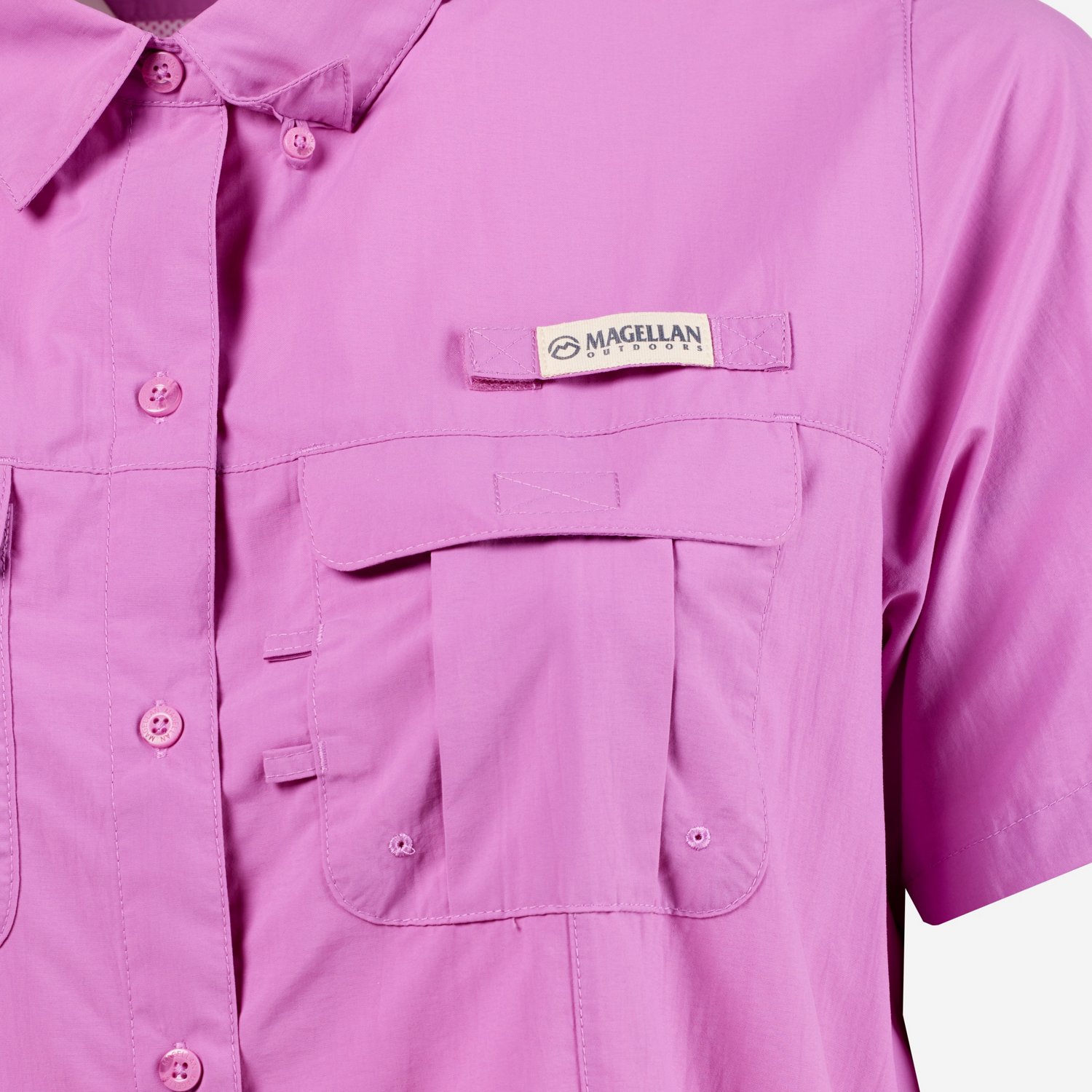 Magellan Outdoors Women's Laguna Madre Plus Size Fishing Shirt                                                                   - view number 3