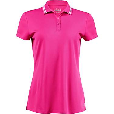 BCG Women's Tennis Stripe Polo Shirt                                                                                            
