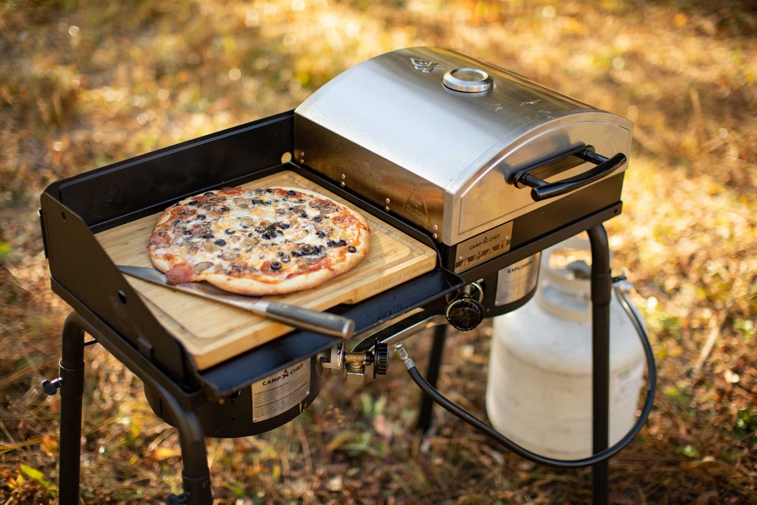 Camp Chef 1 Burner 14 In Artisan Outdoor Pizza Oven Academy   21071708