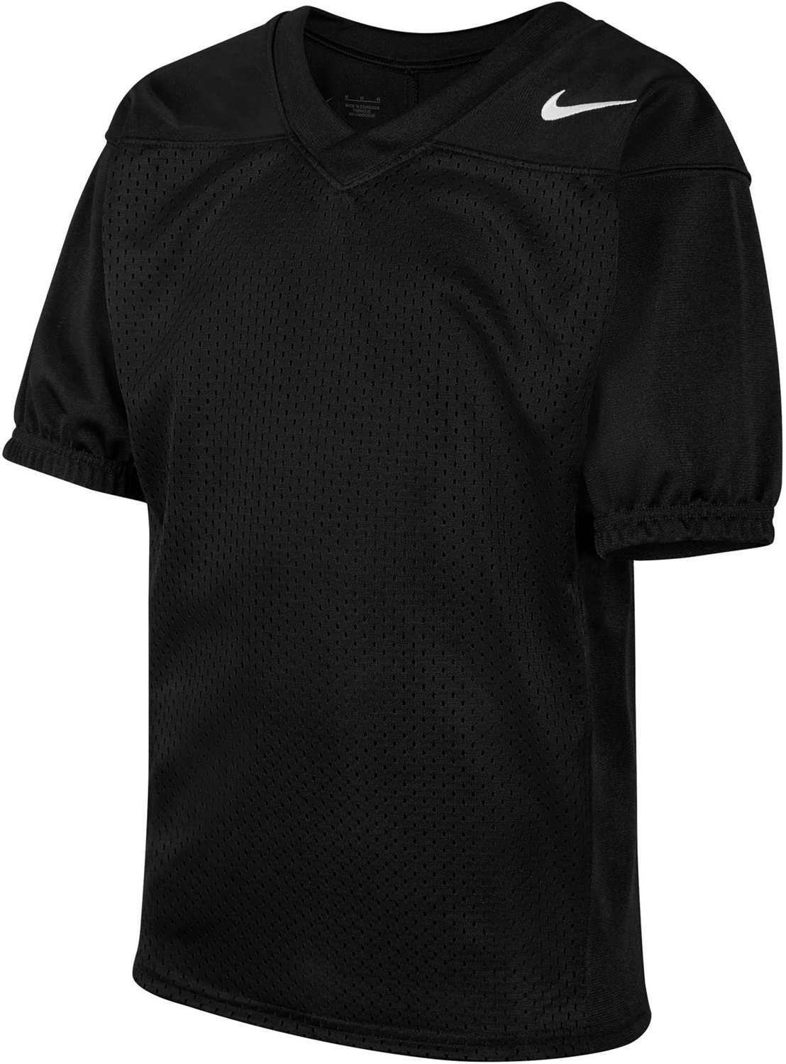 Nike Youth Recruit Football Practice Jersey, Size: Medium, Black