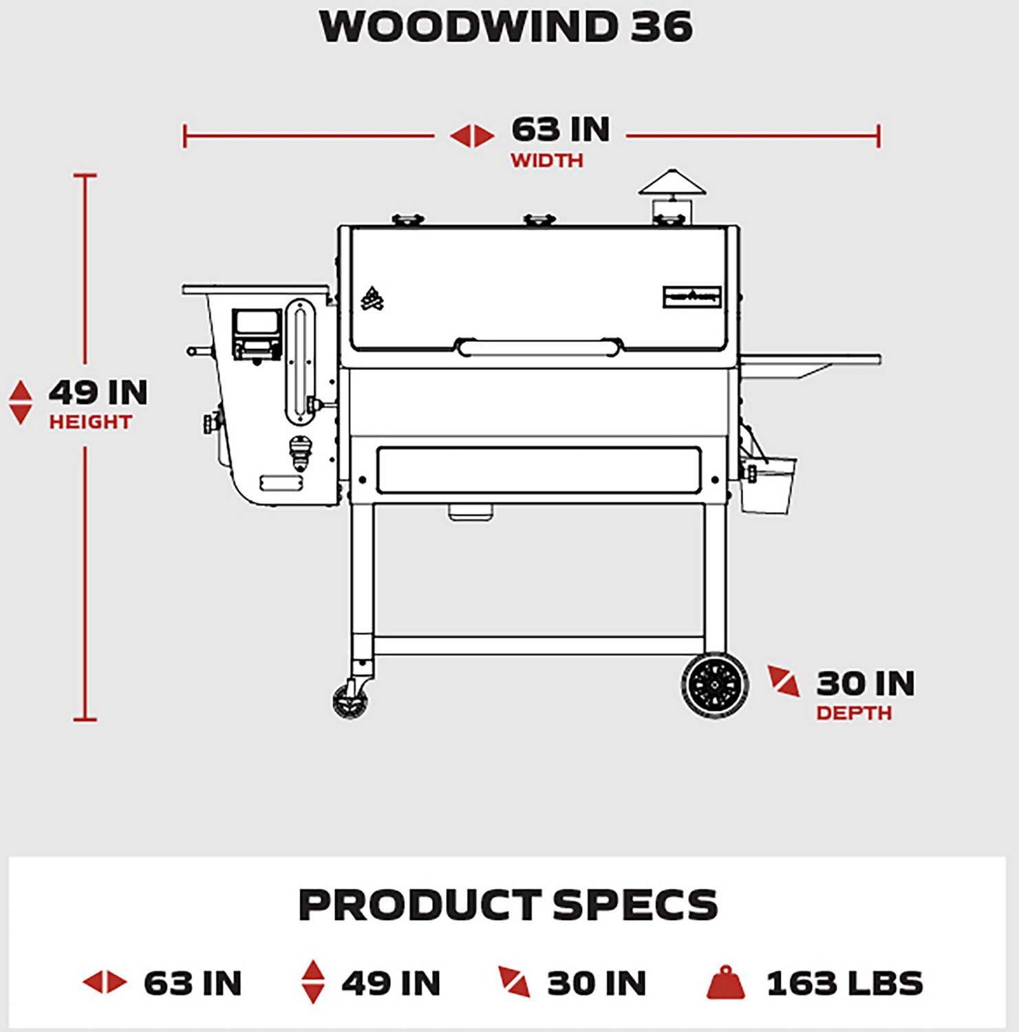 Camp Chef Woodwind 36 Pellet Grill                                                                                               - view number 7