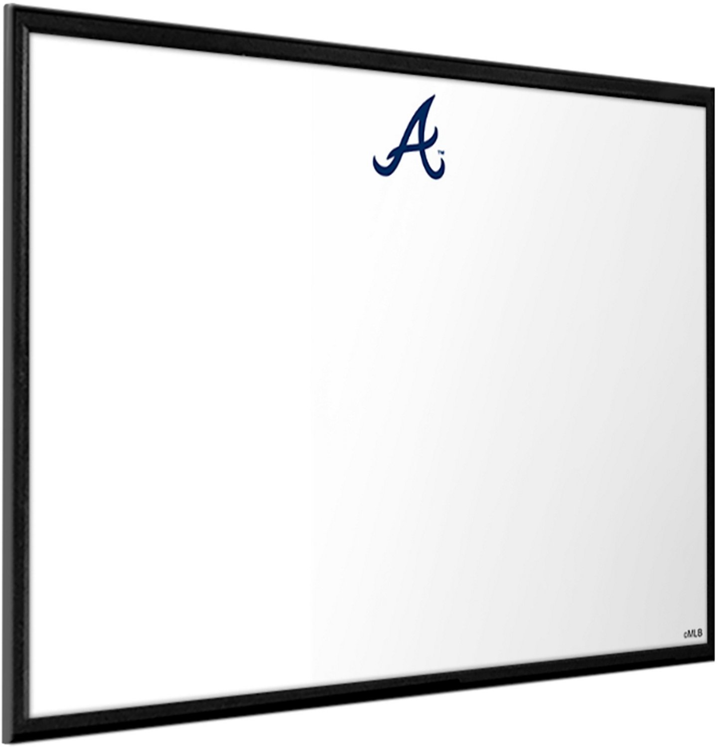 The Fan-Brand Atlanta Braves Logo Framed Dry Erase Wall Sign - view number 2