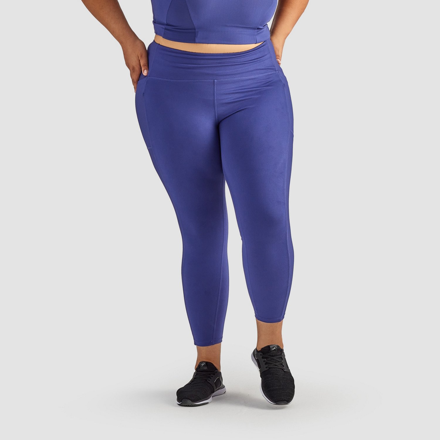 Freely Women's Raina Plus Size 7/8 Leggings