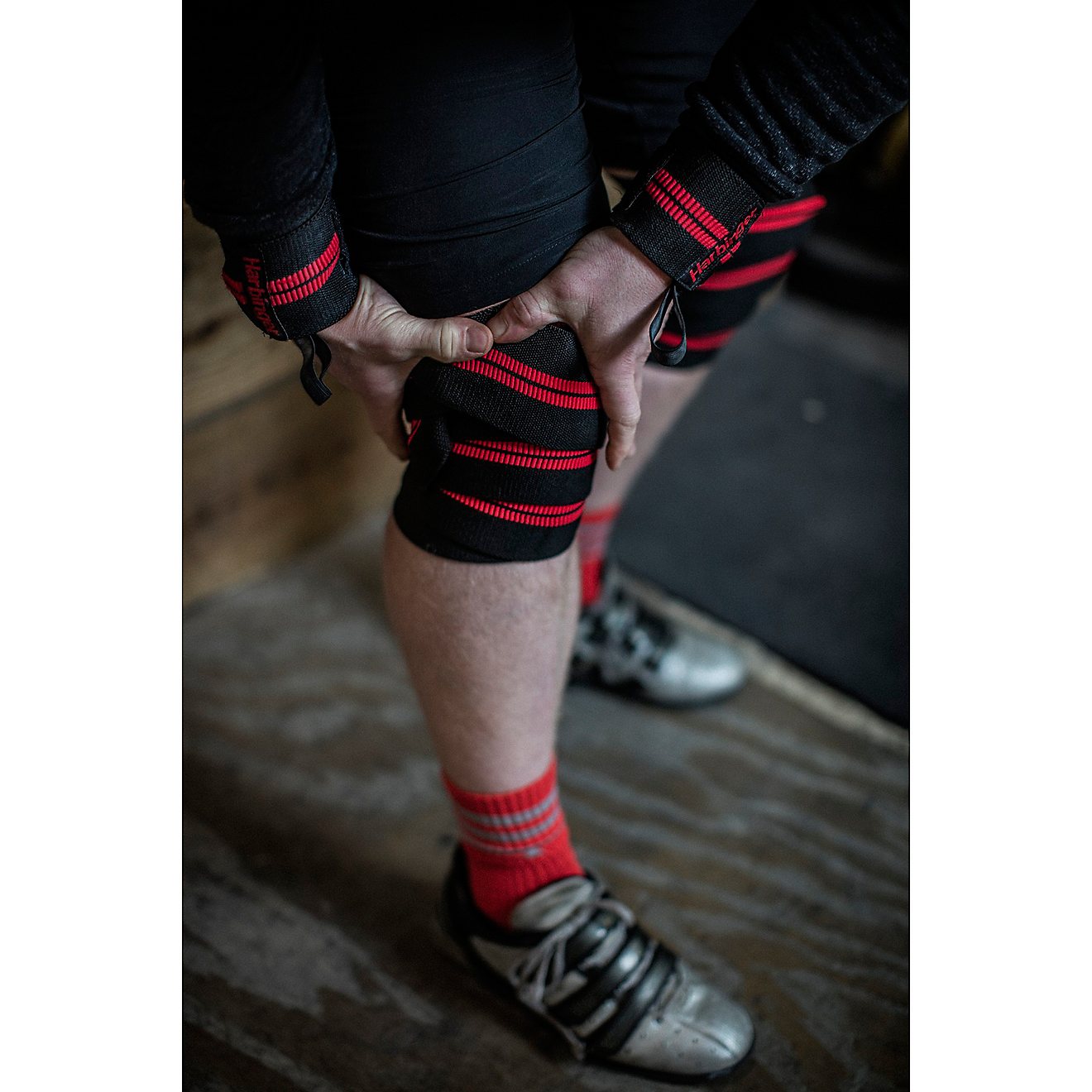 Harbinger Red Line Knee Wraps                                                                                                    - view number 5
