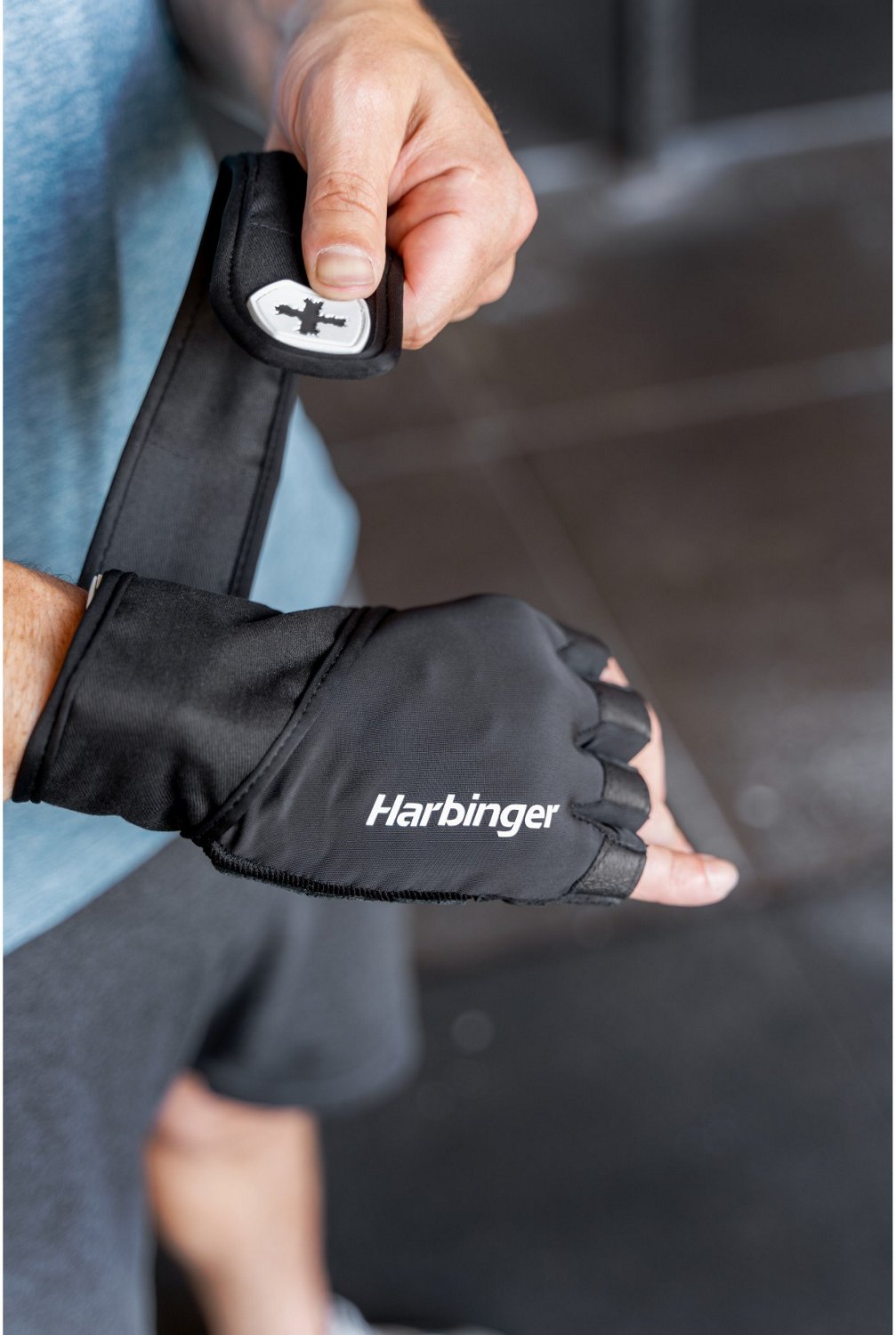 Harbinger Pro WristWrap® Weightlifting Gloves