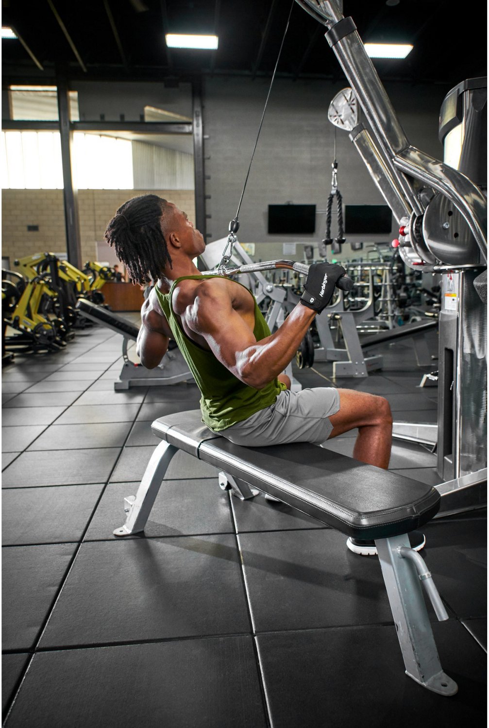 Harbinger Men's Power Glove Pro Lifting Gloves                                                                                   - view number 8