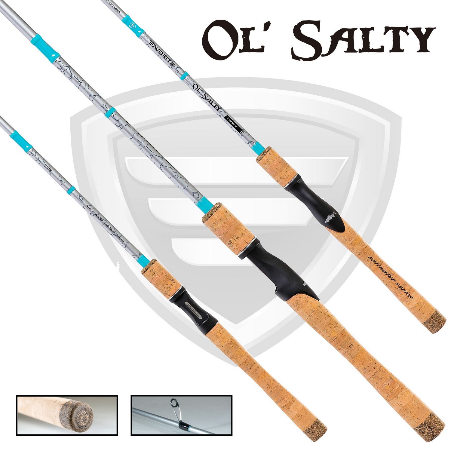 Favorite Fishing Ol' Salty Spinning Rod Academy