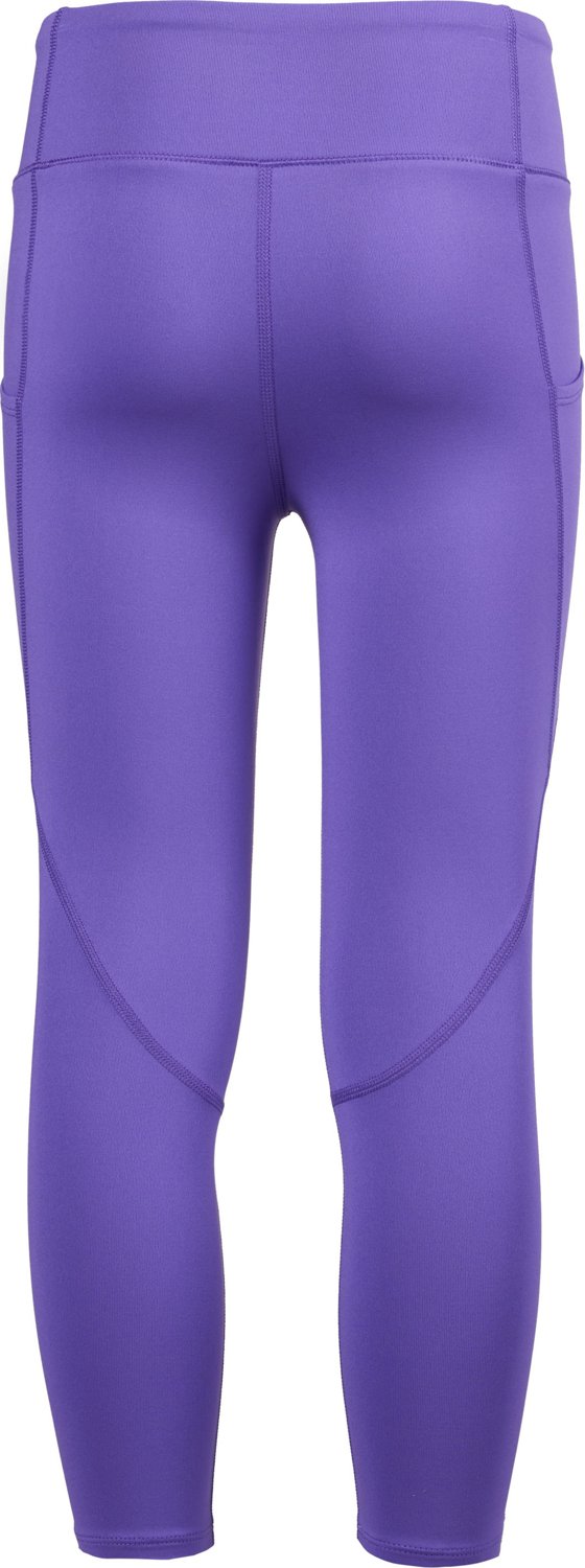 BCG Girls' Training Solid 7/8 Pocket Leggings - view number 2