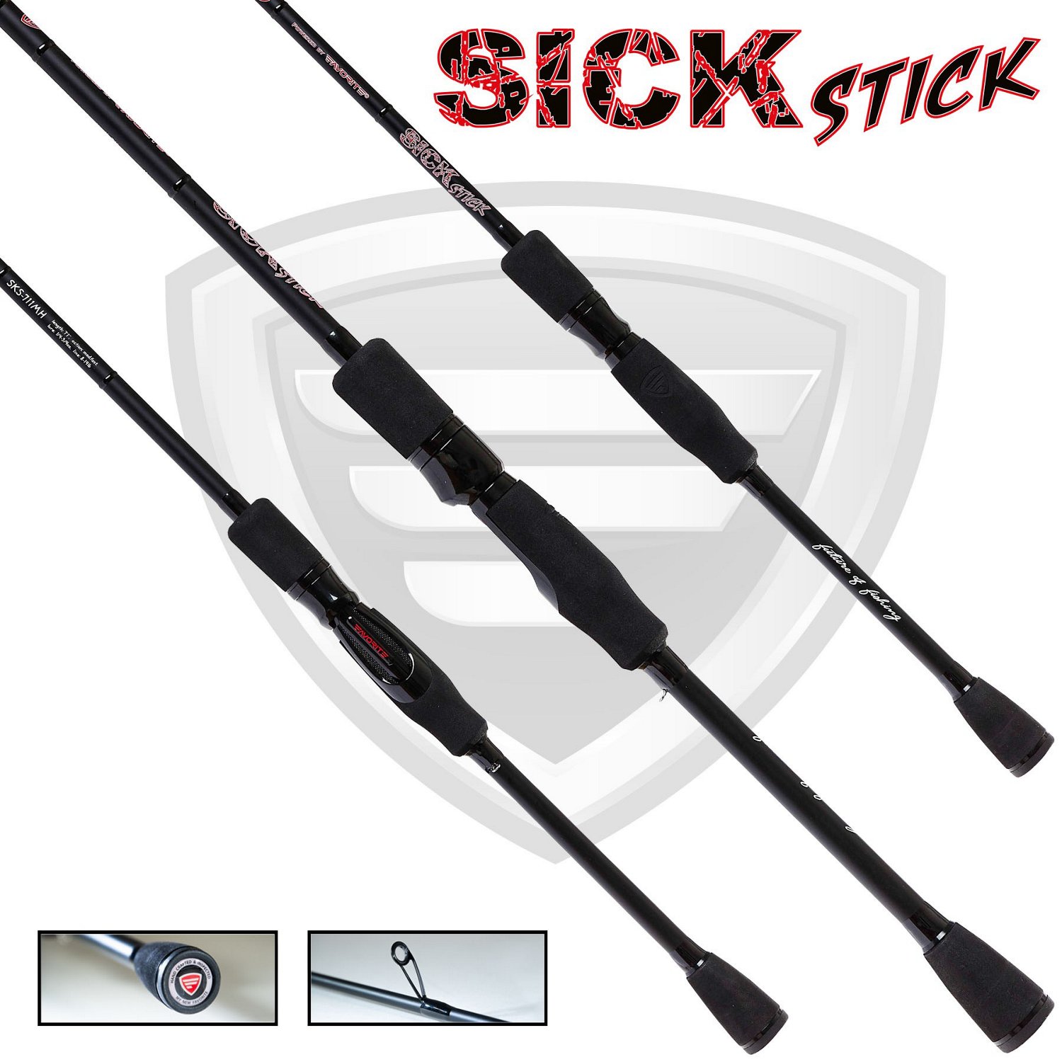 Favorite Fishing PBF Sick Stick Spinning Rod