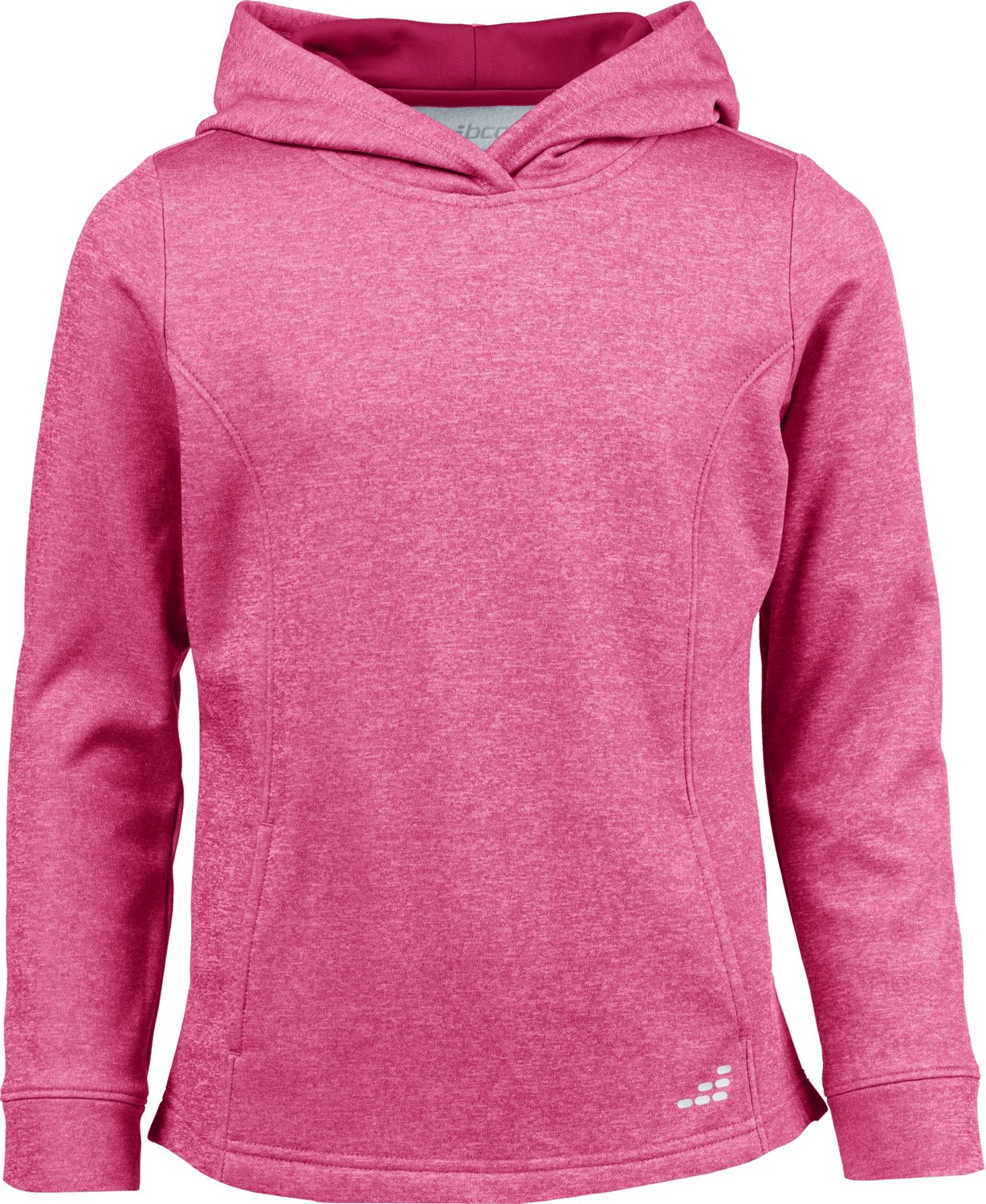 BCG Girls' Performance Fleece Melange Hoodie