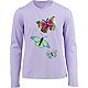 BCG Girls' Cotton Butterfly Graphic Long Sleeve T-shirt                                                                          - view number 1 selected
