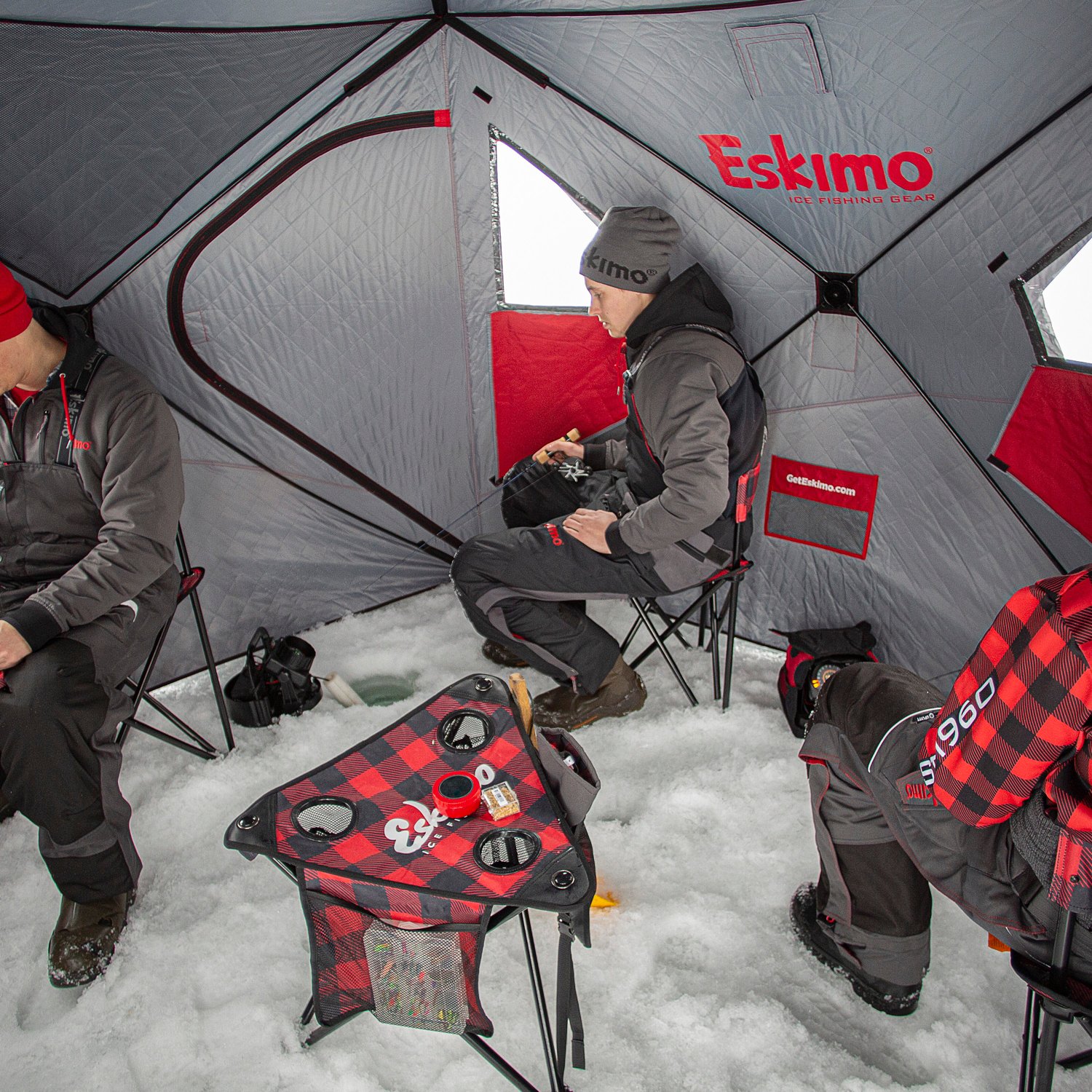 Eskimo Outbreak 450XD Insulated Wide Bottom Pop Up Portable Shelter - view number 3