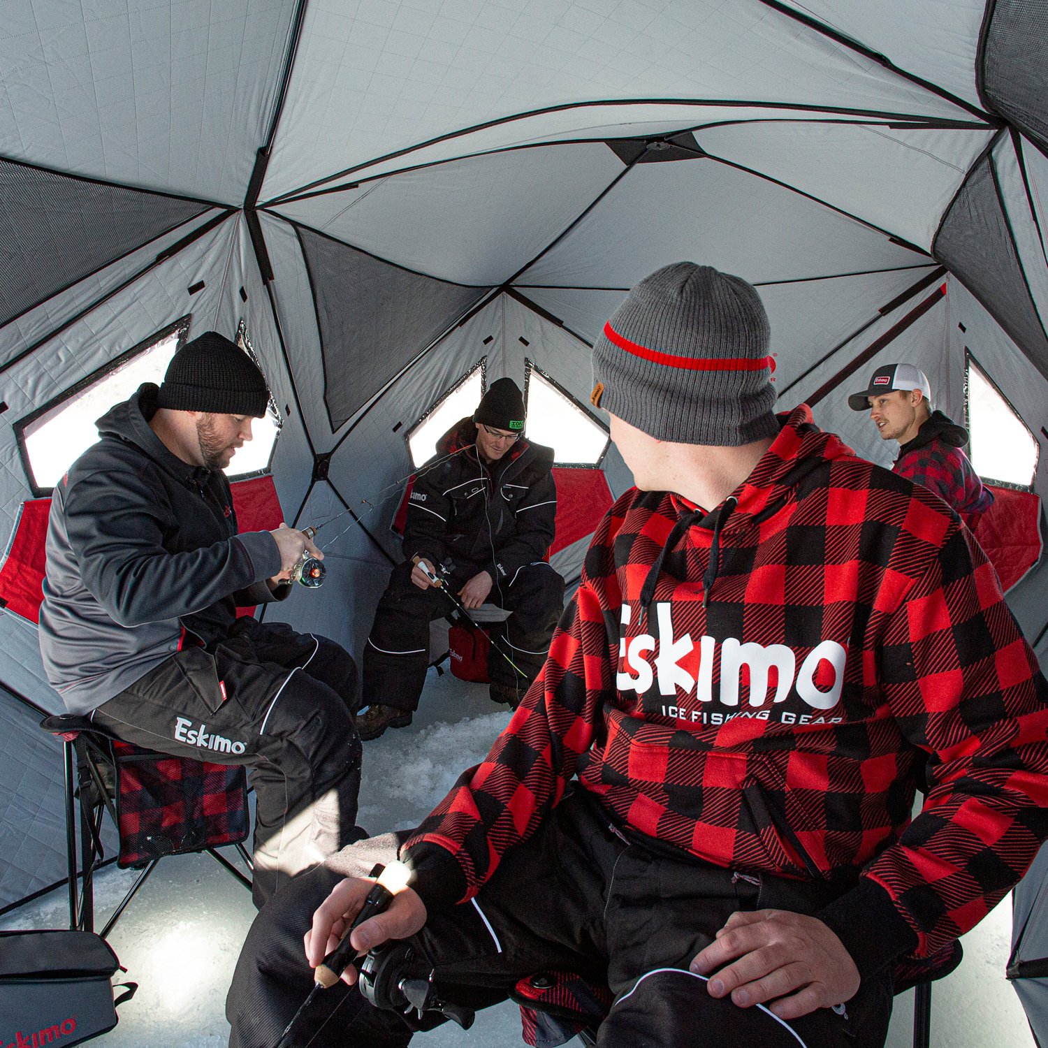 Eskimo Outbreak 850XD Insulated Wide Bottom Pop Up Portable Shelter - view number 4