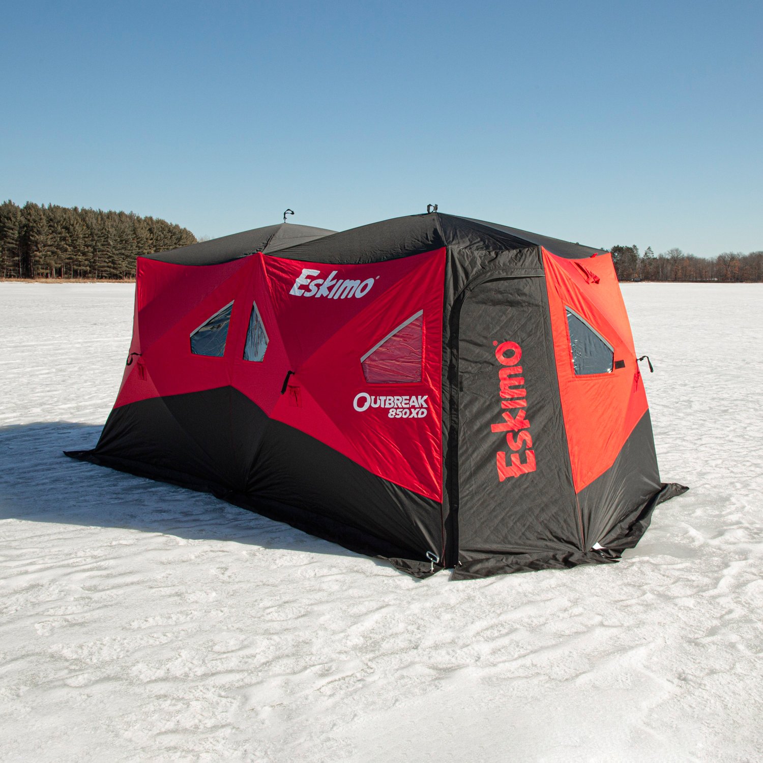 Eskimo Outbreak 850XD Insulated Wide Bottom Pop Up Portable Shelter - view number 6